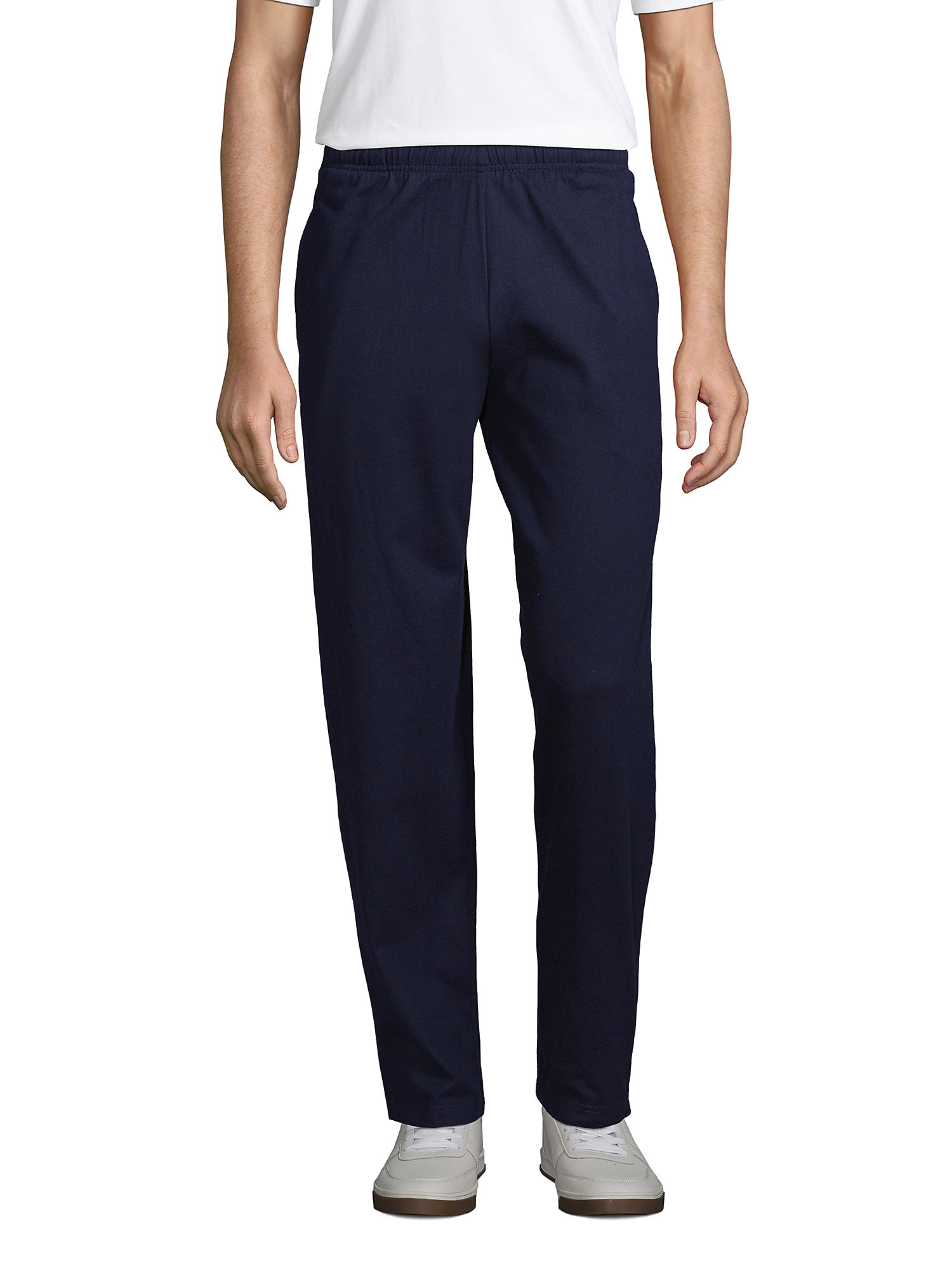 Lands' End Men's Jersey Knit Sweatpants