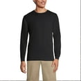 thumbnail image 1 of Lands' End Essentials Men's Long-Sleeve Soft Cotton T-Shirt - Relaxed Easy Fit, 1 of 5