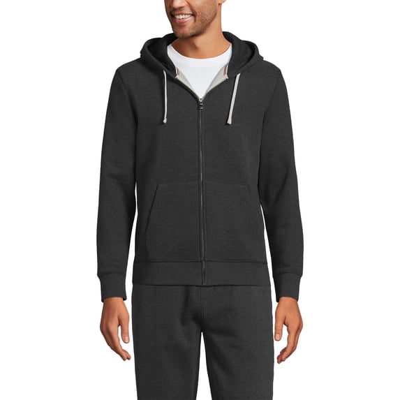 Lands' End Men's Serious Sweats Full Zip Hoodie