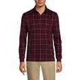 thumbnail image 1 of Lands' End Men's Long Sleeve Super Soft Supima Polo Shirt, 1 of 3