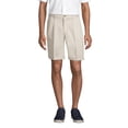 thumbnail image 1 of Lands' End Men's No Iron 9" Comfort Waist Pleated Front Chino Short, 1 of 3