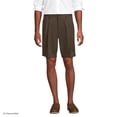 thumbnail image 1 of Lands' End Men's No Iron 9" Comfort Waist Pleated Front Chino Short, 1 of 5