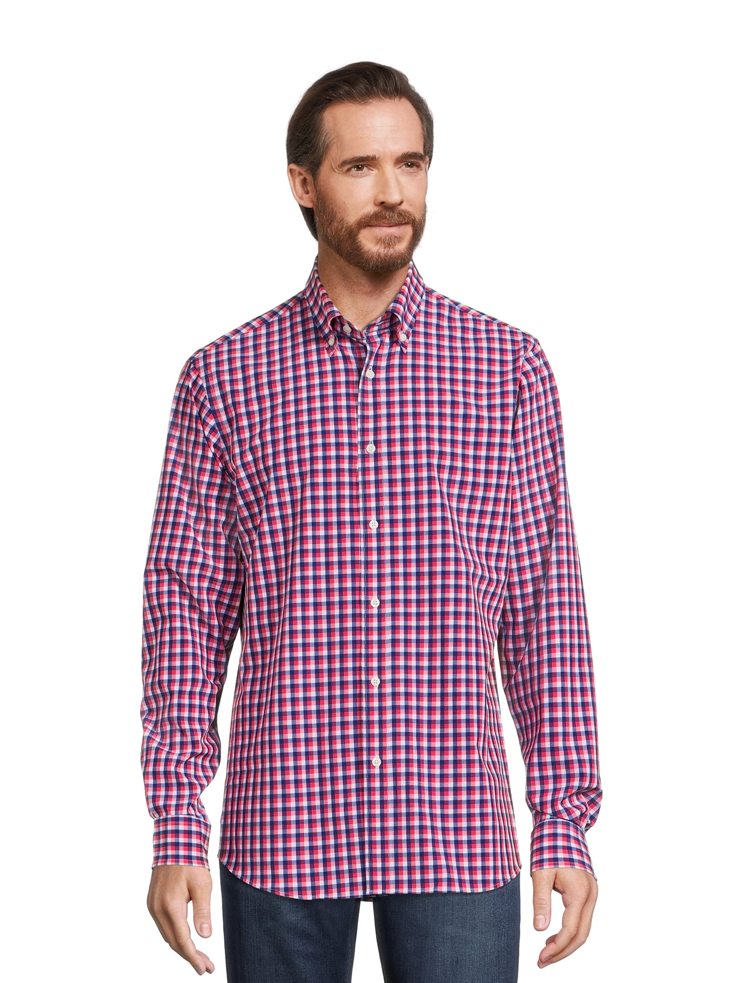 Lands' End Men's Regular Fit ButtonDown Dress Shirt