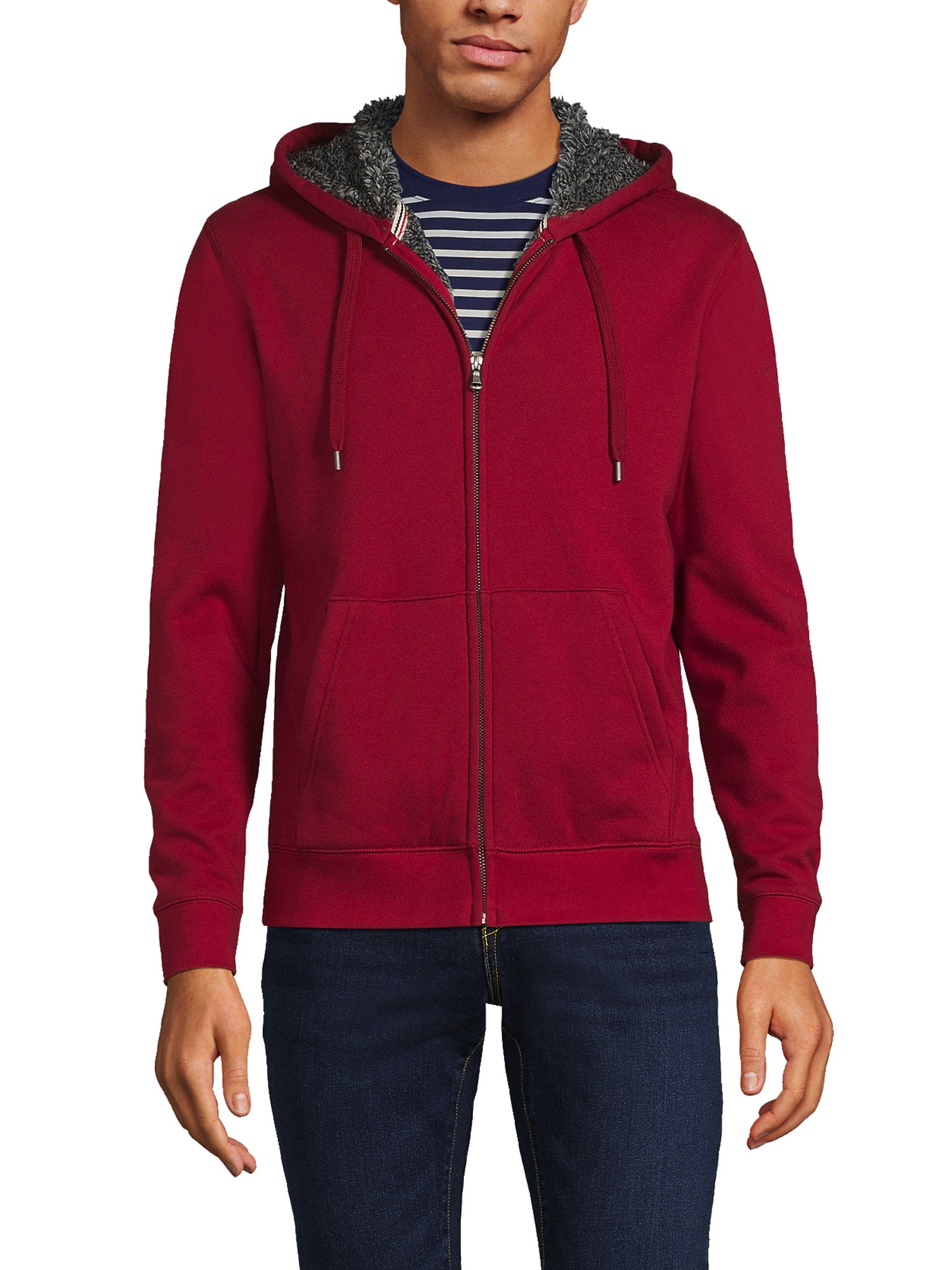 Lands end shop hoodie mens
