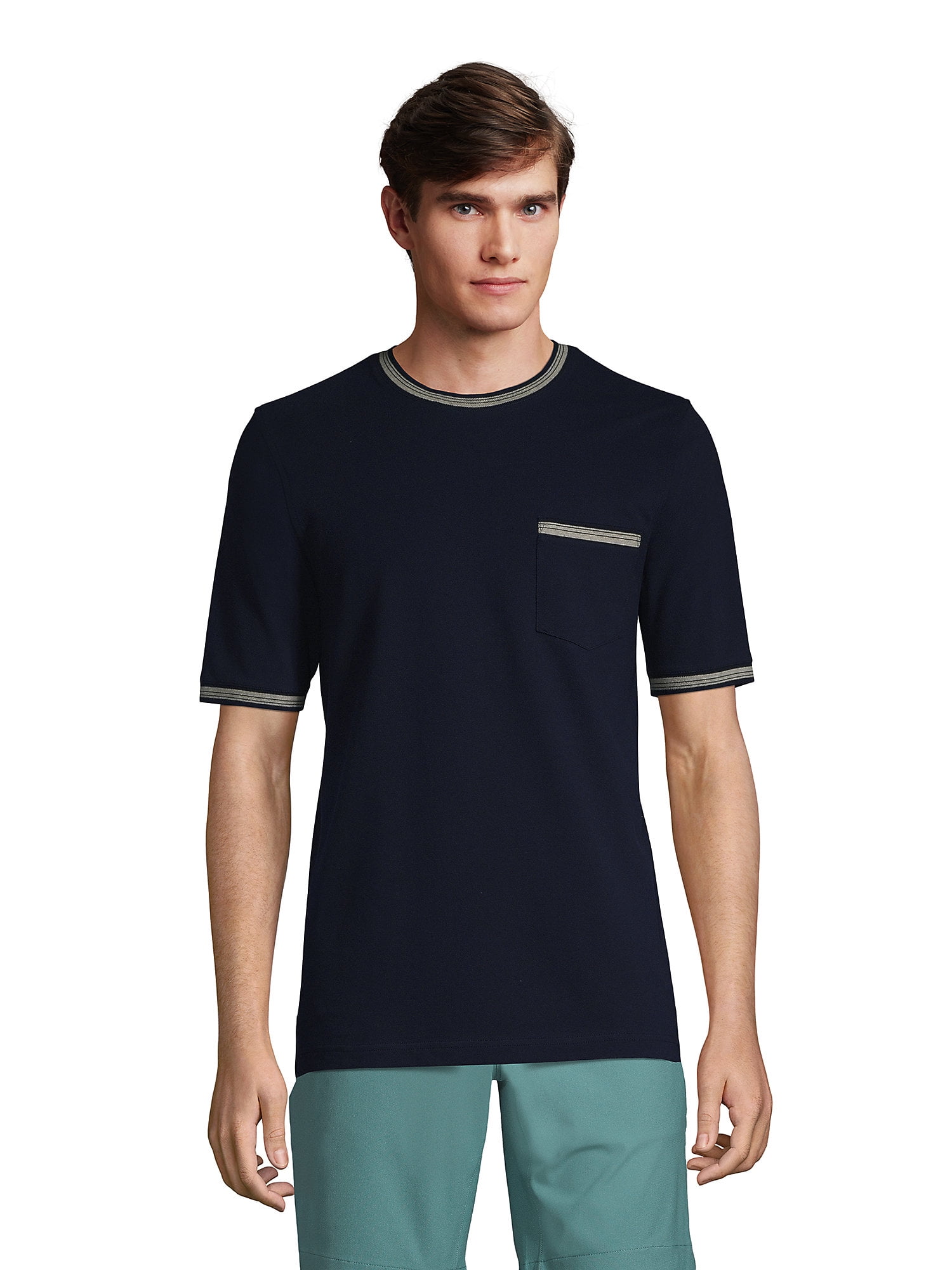 lands end mens pocket t shirts
