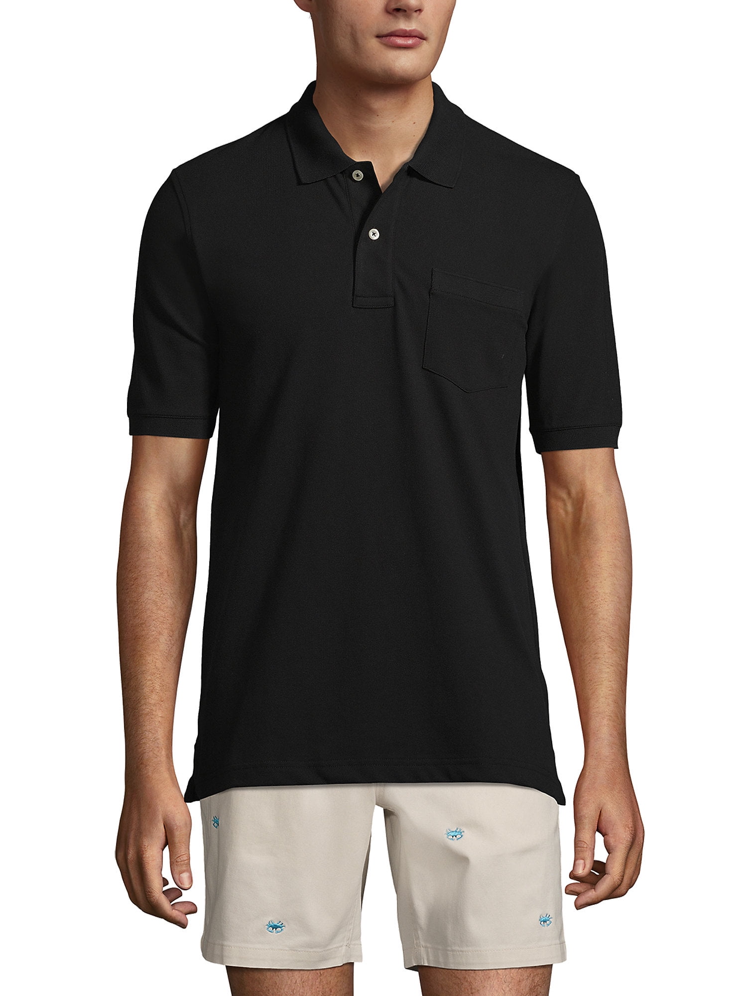 Lands end mens clearance polo shirts with pocket