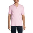 thumbnail image 1 of Lands' End Essentials Men's Long Sleeve All Day Comfort Polo Shirt - 100% Cotton Won't Shrink Pill Fade, 1 of 3