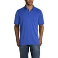 thumbnail image 1 of Lands' End Essentials Men's Short Sleeve Polyester Polo Shirt - Easy Care Breathable Classic Fit, 1 of 2