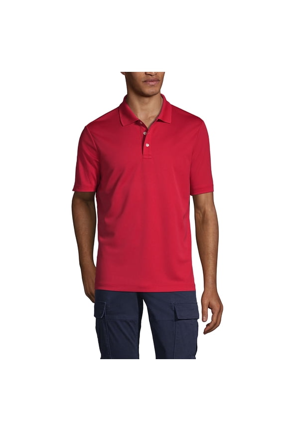 Essentials Men's Active Polo Shirt – Short Sleeve, Lightweight & Breathable Performance Fabric – Regular Fit