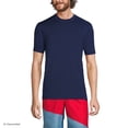 thumbnail image 1 of Lands' End Men's SunShade UPF 50 Short Sleeve Swim Tee Rash Guard, 1 of 6