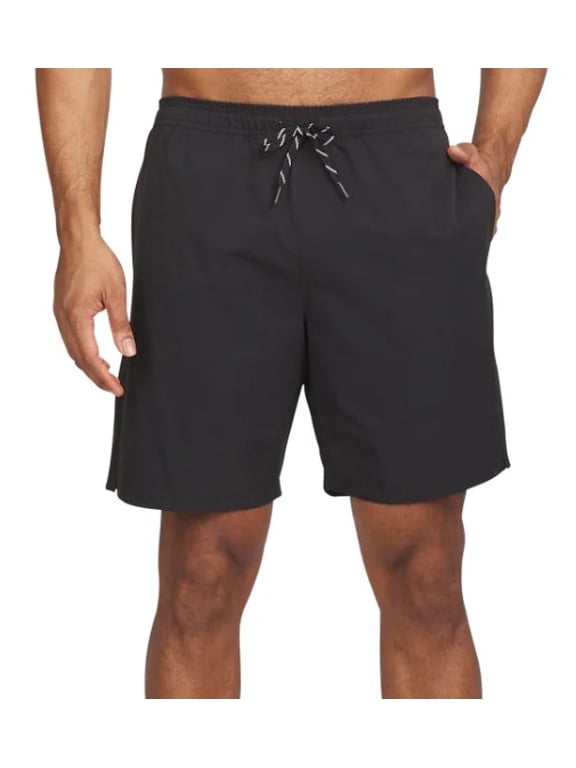 Men's Size Medium (30-33) Swim Shorts, Black