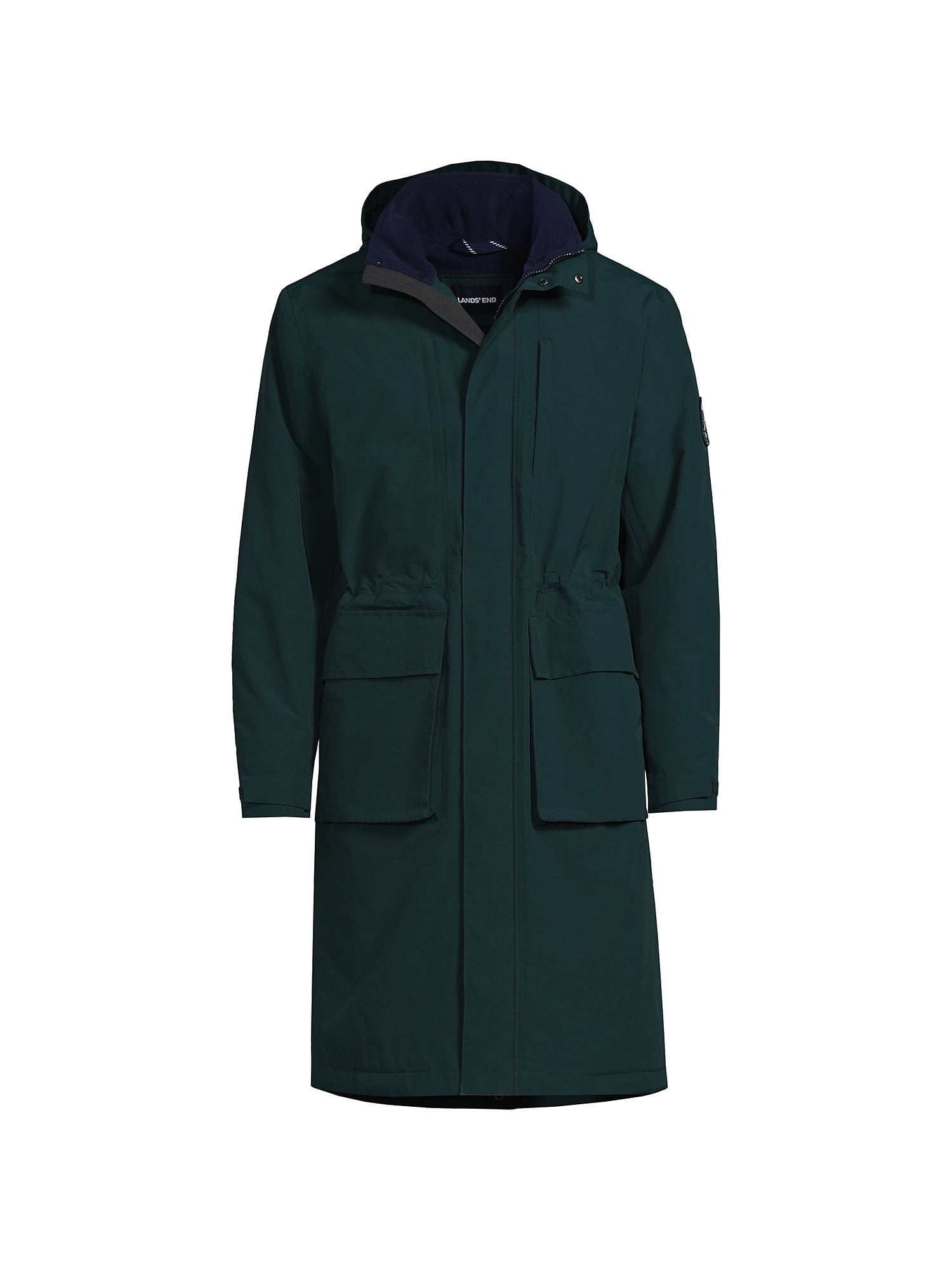 Lands End Men s Squall Waterproof Insulated Winter Stadium Coat Walmart