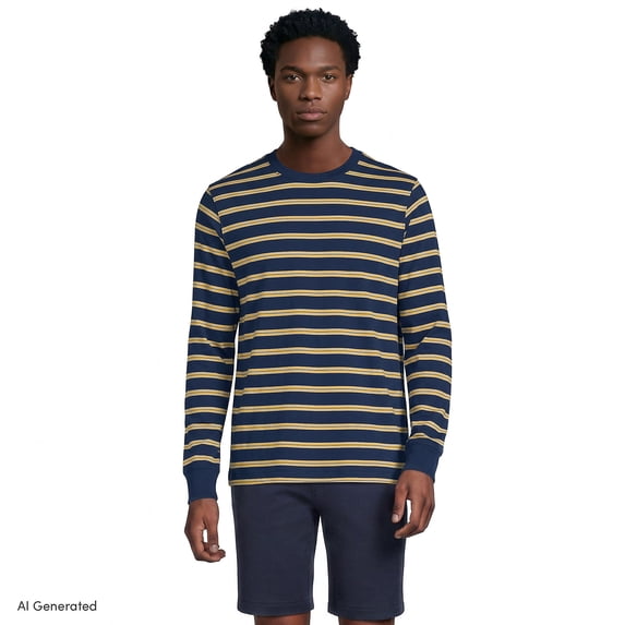 Lands' End Men's Super-T Long Sleeve T-Shirt