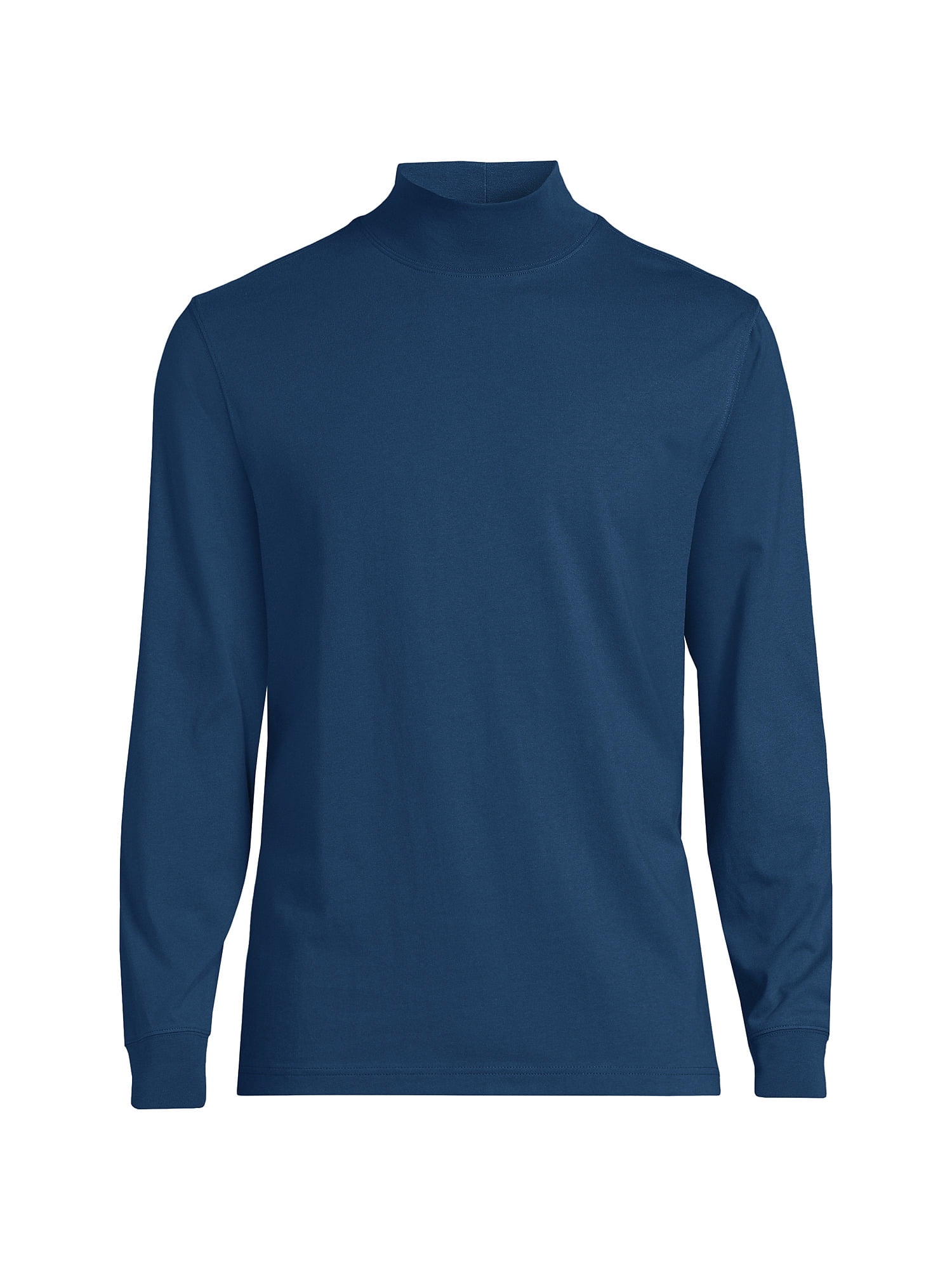 Lands' End Men's SuperT Mock Turtleneck