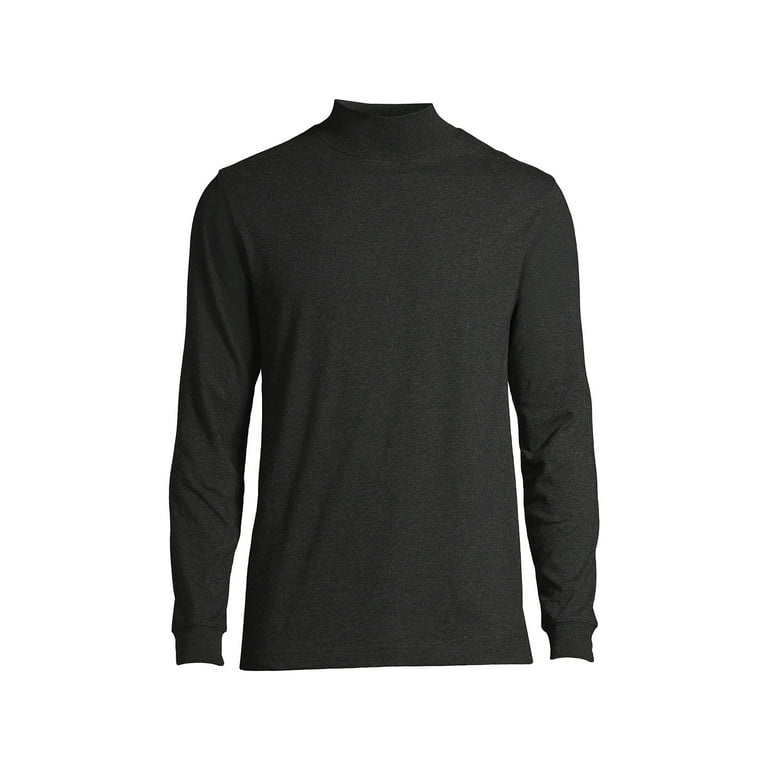Landsend top mock turtleneck