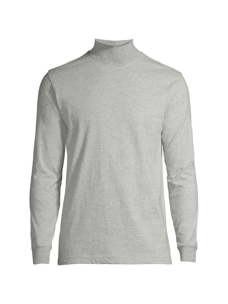 Lands' End Men's Super-T Mock Turtleneck