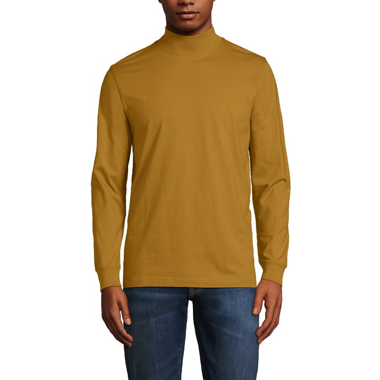 Lands' End Men's Super-T Mock Turtleneck