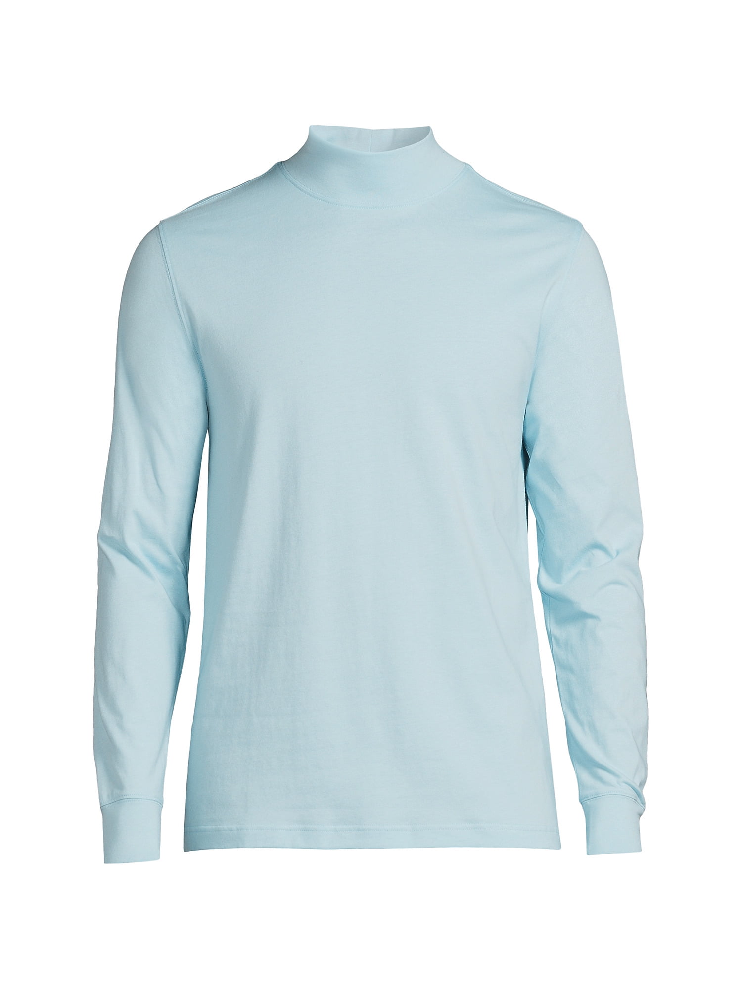 Lands' End Men's SuperT Mock Turtleneck