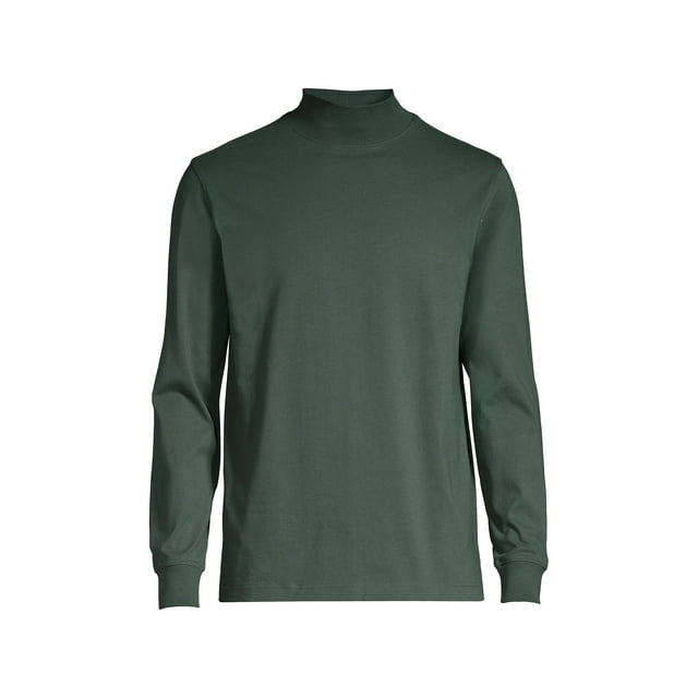Lands' End Men's SuperT Mock Turtleneck