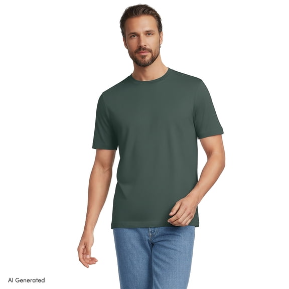 Lands' End Men's Short Sleeve Super Tee