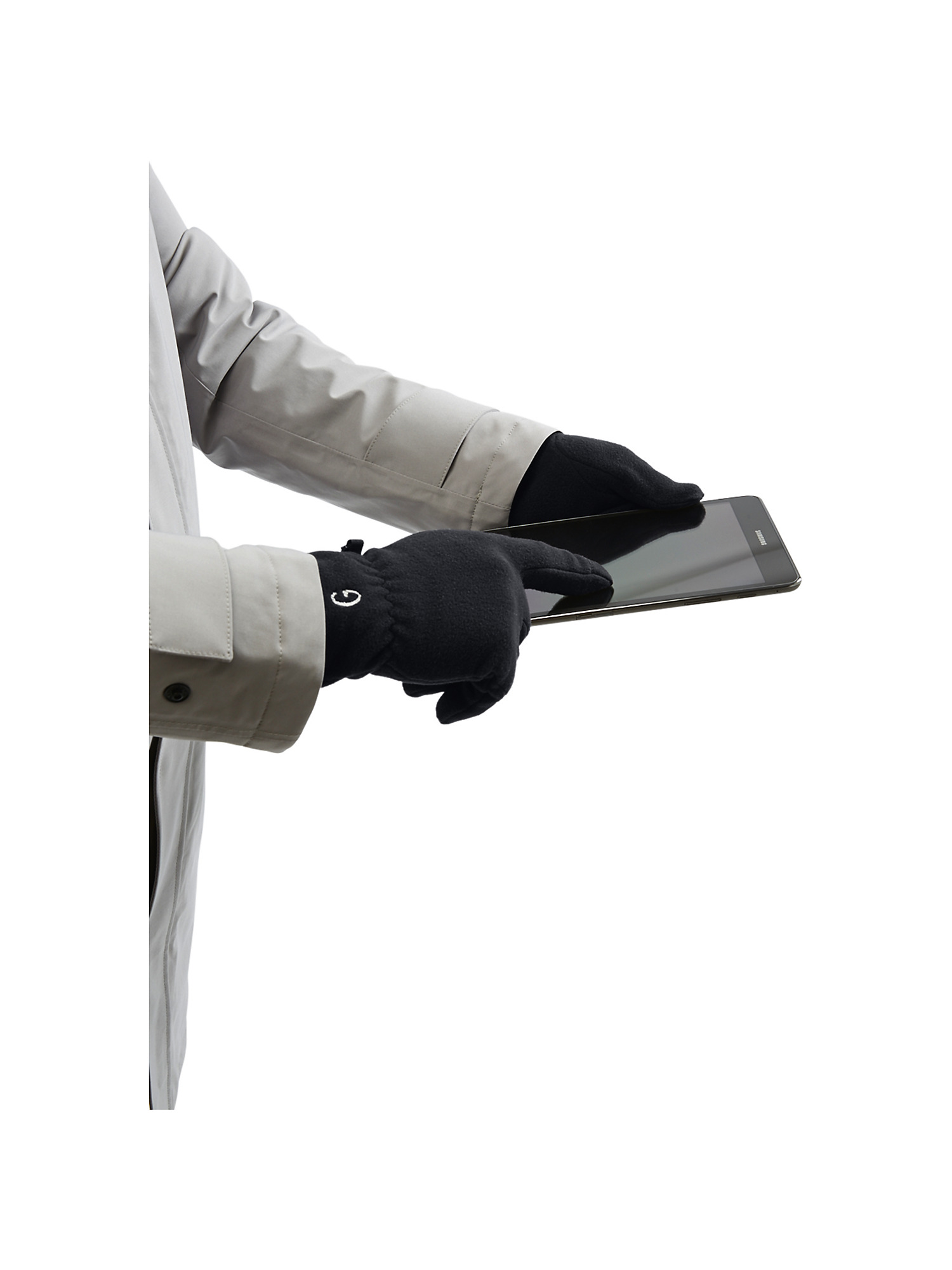 Lands' End Men's T100 Fleece EZ Touch Gloves