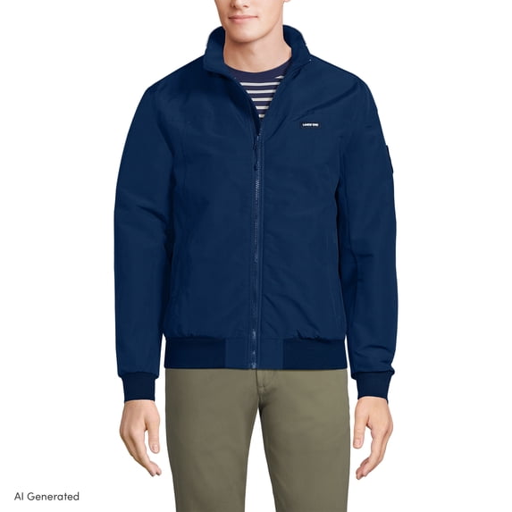 Lands' End Men's Tall Classic Squall Waterproof Insulated Jacket