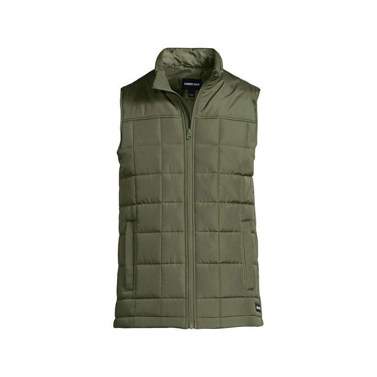 Lands end mens quilted vest hotsell