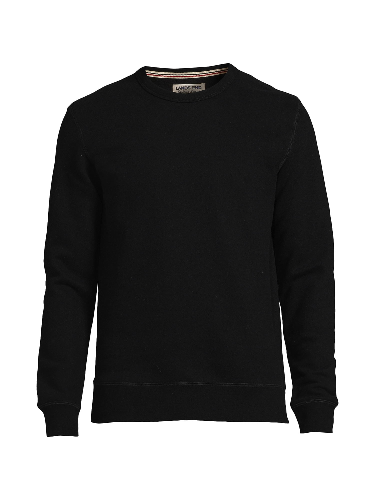 Lands' End Men's Tall Long Sleeve Serious Sweats Crewneck Sweatshirt