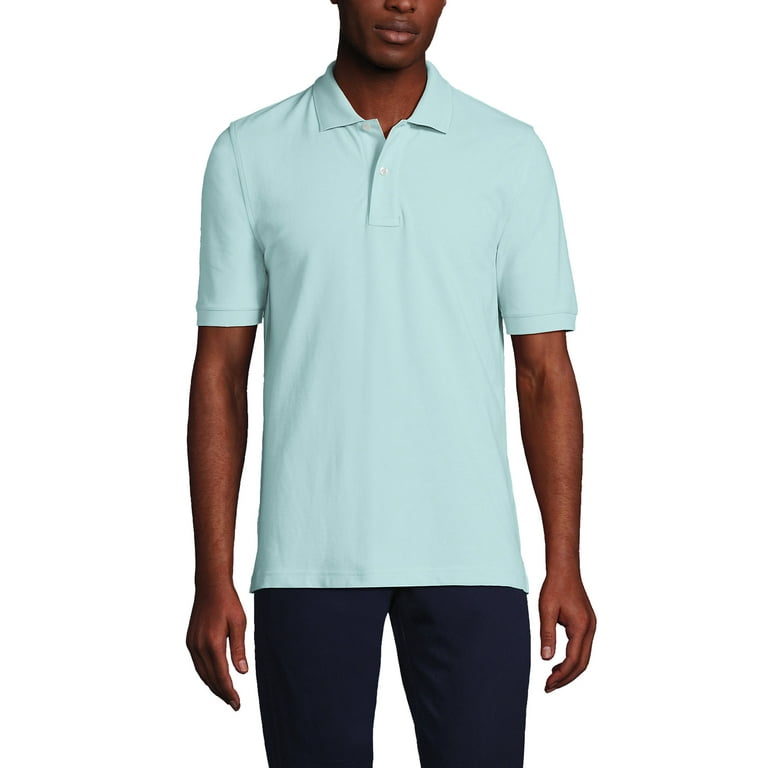 Lands End Men s Tall Short Sleeve Comfort First Mesh Polo Shirt Walmart