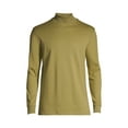 thumbnail image 1 of Lands' End Men's Tall Super Soft Supima Mock Turtleneck, 1 of 3