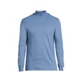 thumbnail image 1 of Lands' End Men's Tall Cotton Supima Mock Turtleneck, 1 of 3