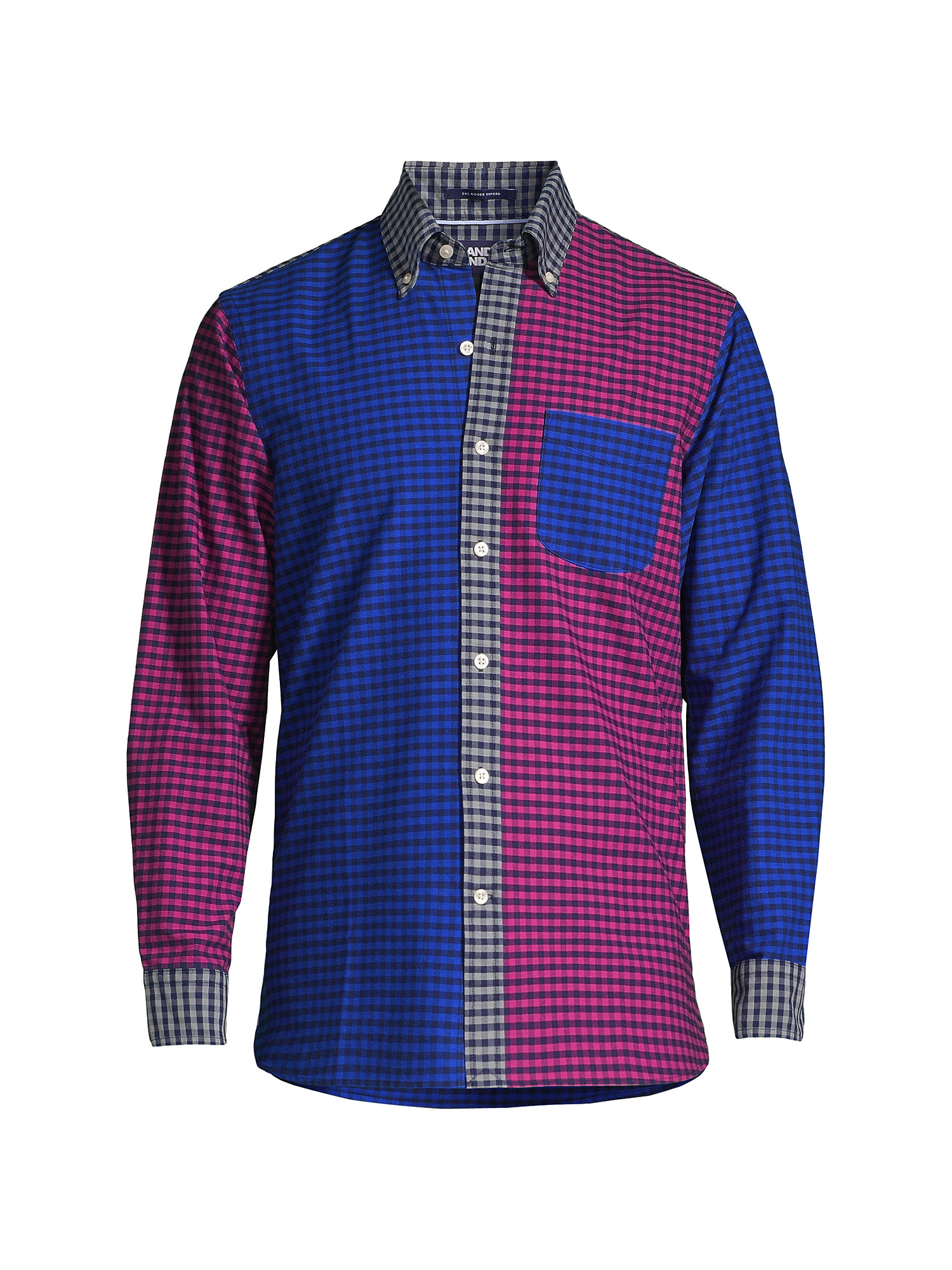 Lands' End Men's Tall Traditional Fit Sail Rigger Oxford Shirt