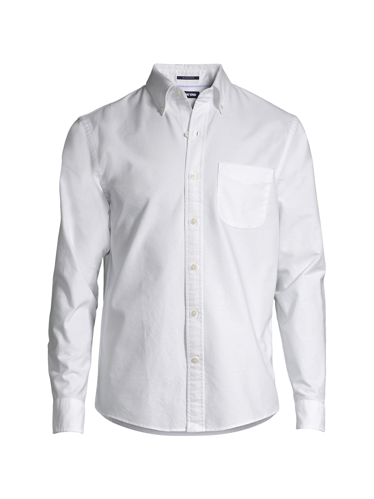 Lands' End Men's Tall Traditional Fit Sail Rigger Oxford Shirt