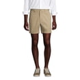 thumbnail image 1 of Lands' End Men's No Iron 6" Plain Front Chino Short, 1 of 6