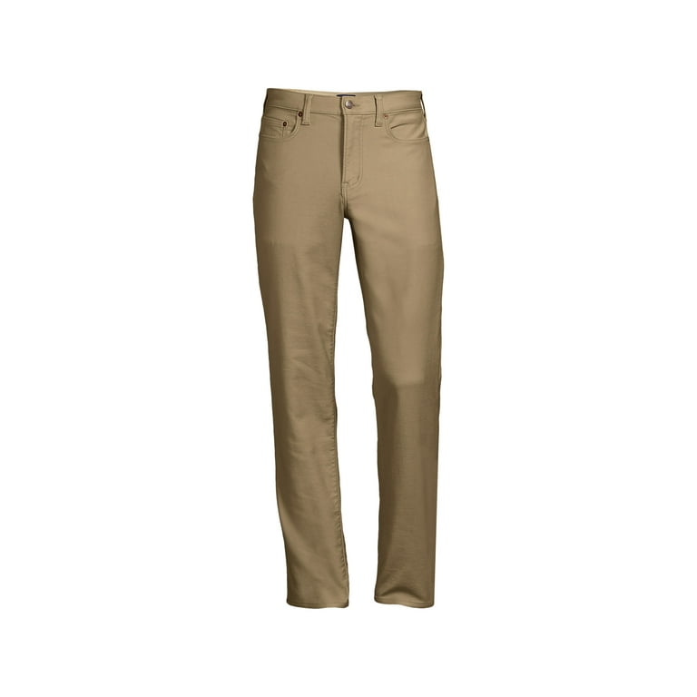 Lands End Men s Traditional Fit Knit 5 Pocket Pants Walmart