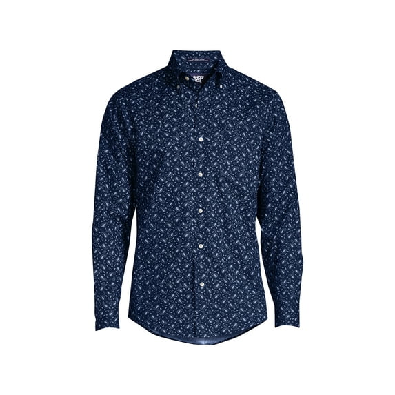 Lands' End Men's Traditional Fit No Iron Twill Shirt