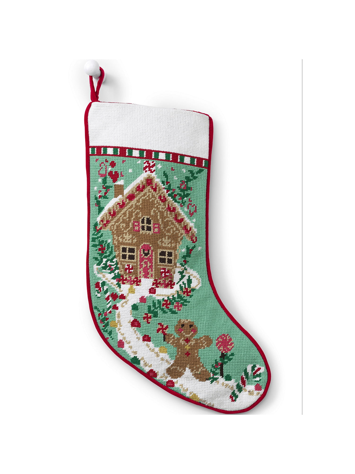 Lands' End Needlepoint Christmas Stockings Just $19.97 Shipped (Regularly  $40)