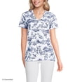 thumbnail image 1 of Lands' End Petite Supima Cotton V-Neck T-Shirt, 1 of 3