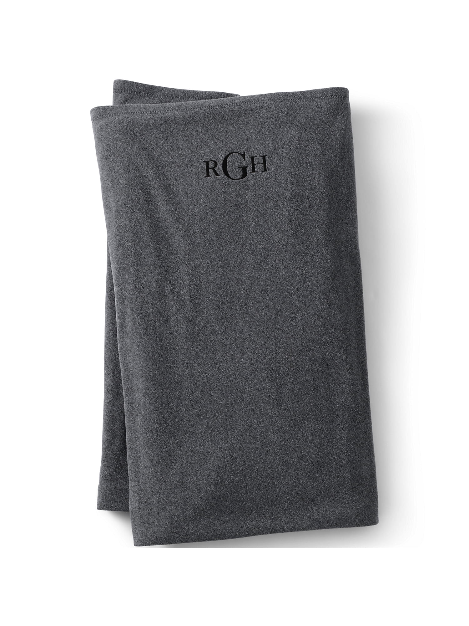 Lands' End Plush Fleece Bed Blanket