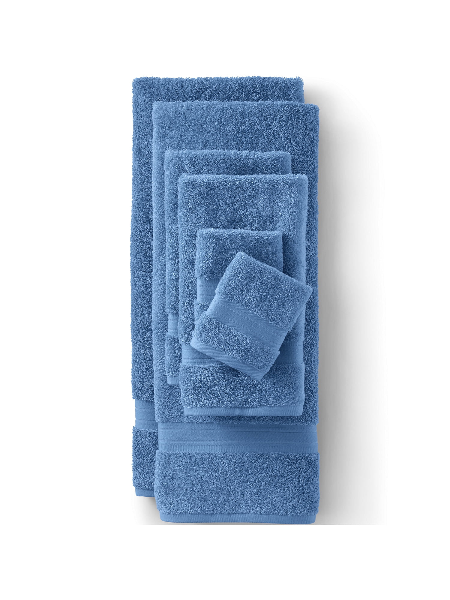 Lands End Premium Supima Cotton 6 Piece Bath Towel Set Walmart