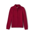 thumbnail image 1 of Lands' End School Uniform Boys Cotton Modal Zip Front Cardigan Sweater, 1 of 3
