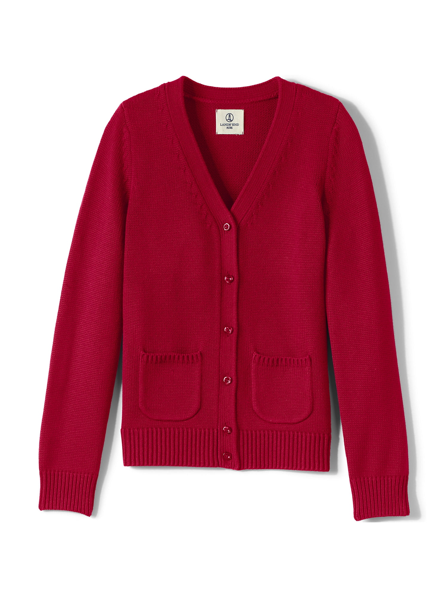 Lands end red sweater sale