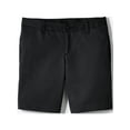 thumbnail image 1 of Lands' End School Uniform Girls Plain Front Blend Chino Shorts, 1 of 3