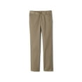 thumbnail image 1 of Lands' End School Uniform Girls Plus Iron Knee Blend Plain Front Chino Pants, 1 of 3