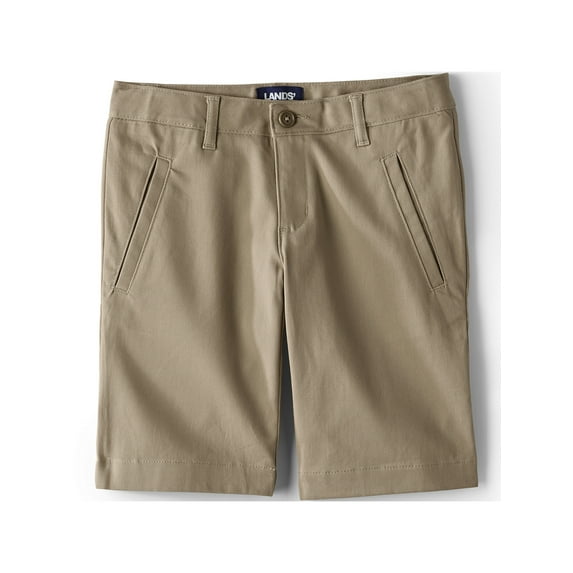 Lands' End School Uniform Girls Stretch Chino Bermuda Shorts