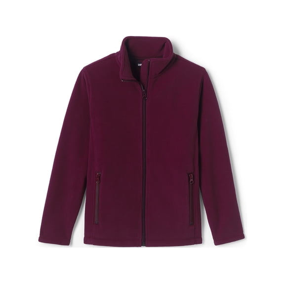 Lands' End Kids Full-Zip Mid-Weight Fleece Jacket