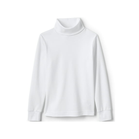 Lands' End School Uniform Kids Long Sleeve Turtleneck