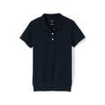 thumbnail image 1 of Lands' End School Uniform Kids Short Sleeve Banded Bottom Polo Shirt, 1 of 2