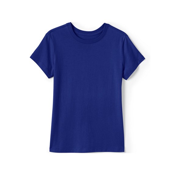 Lands' End School Uniform Little Girls Short Sleeve Essential T-shirt