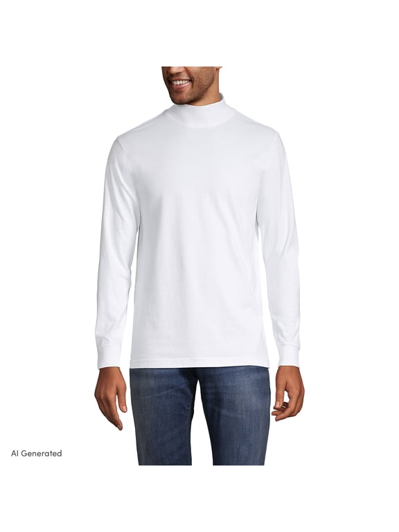 Men's Super-T Mock Turtleneck